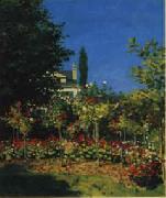 Flowering Garden, Claude Monet